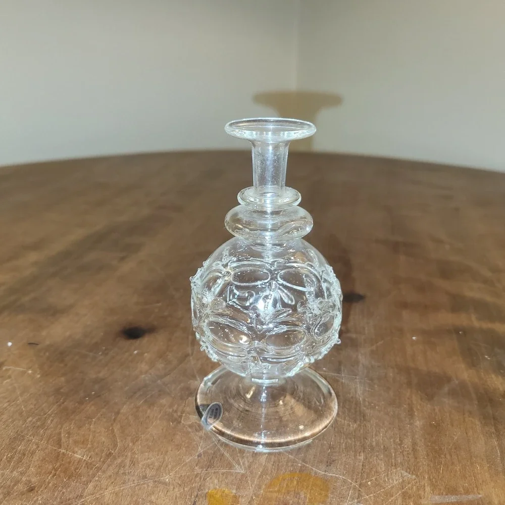 small glass bud vase‎ Made In Egypt